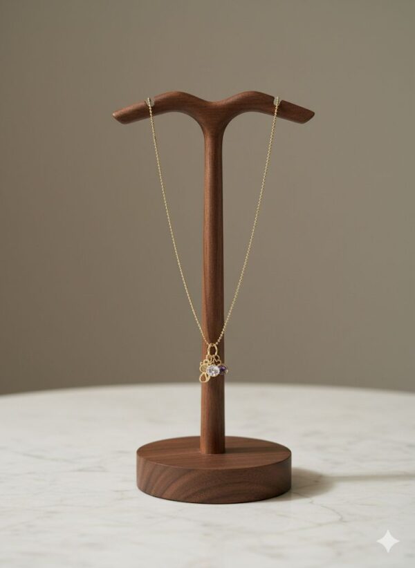 Collar de Cadena Fina Dorada con Dije de Gatito Estilizada y Cristales