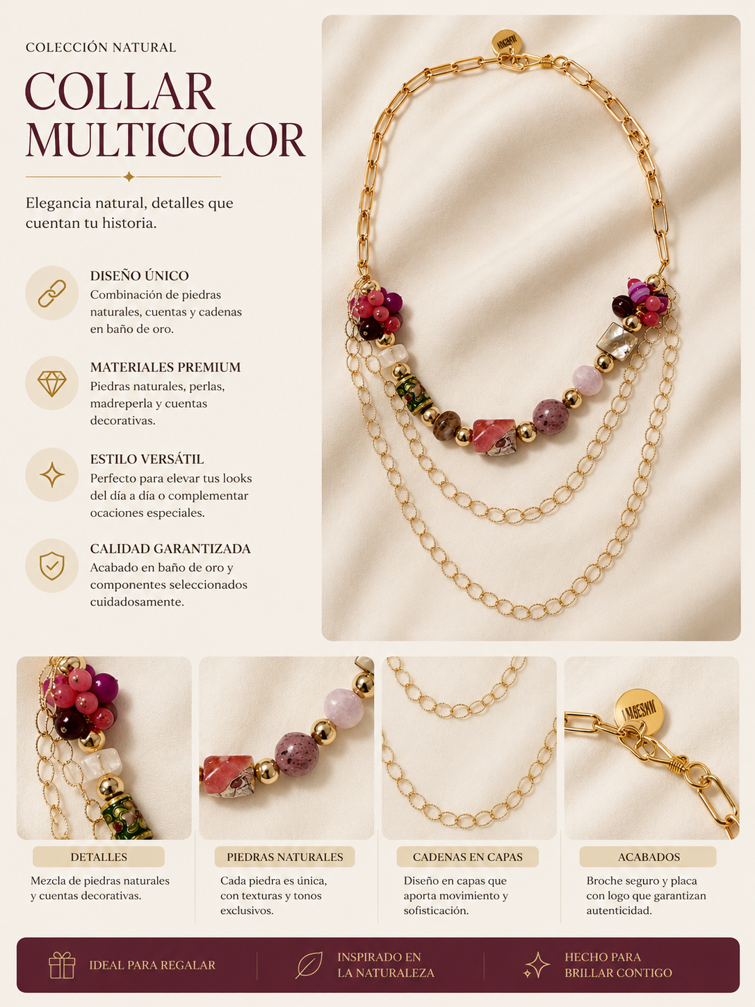 COLLAR MULTICOLOR