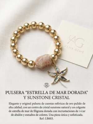 PULSERA CON ESTRELLA DE MAR