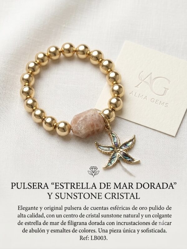PULSERA CON ESTRELLA DE MAR